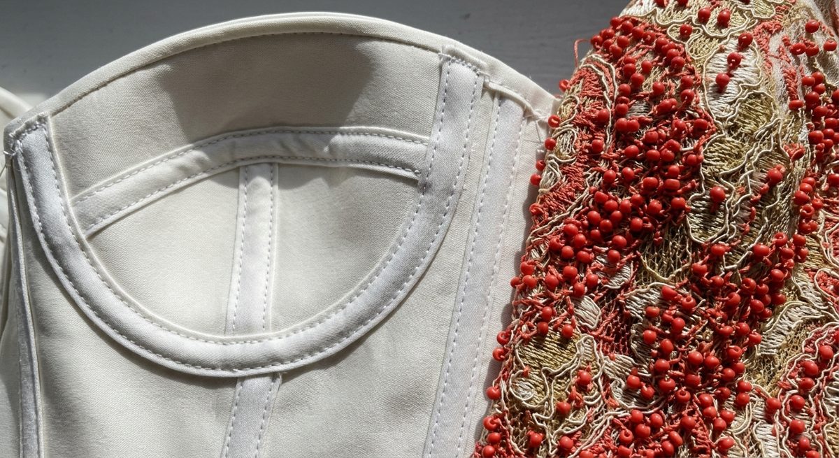 Construction detail — Nkem Bridal Pair