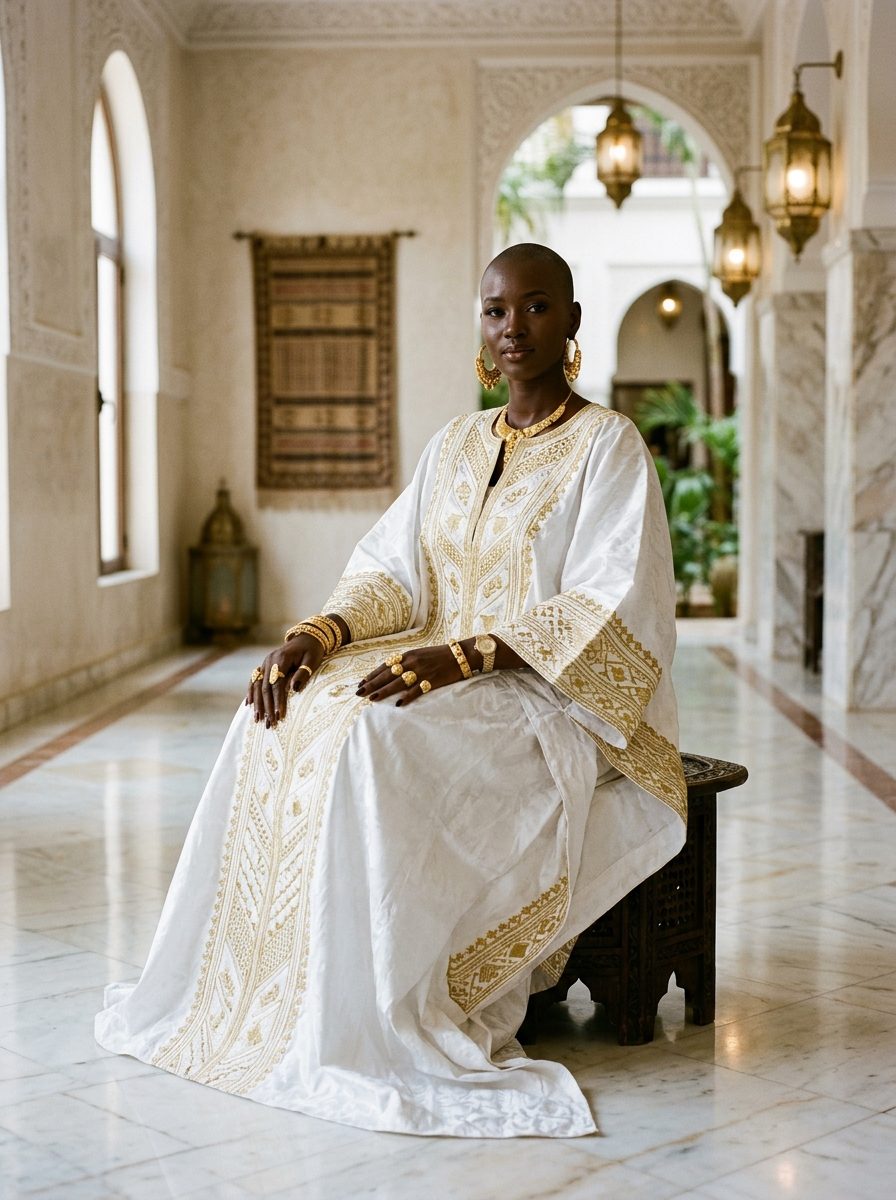 Ousmane Sow — African fashion signature work