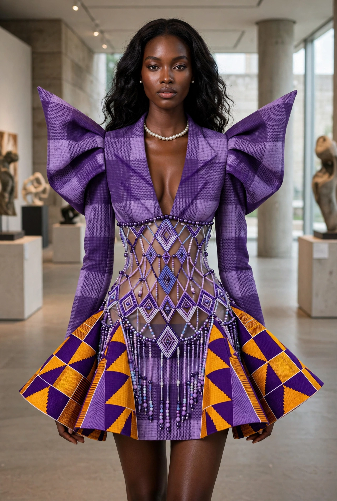 The Sculptural Violet Mini