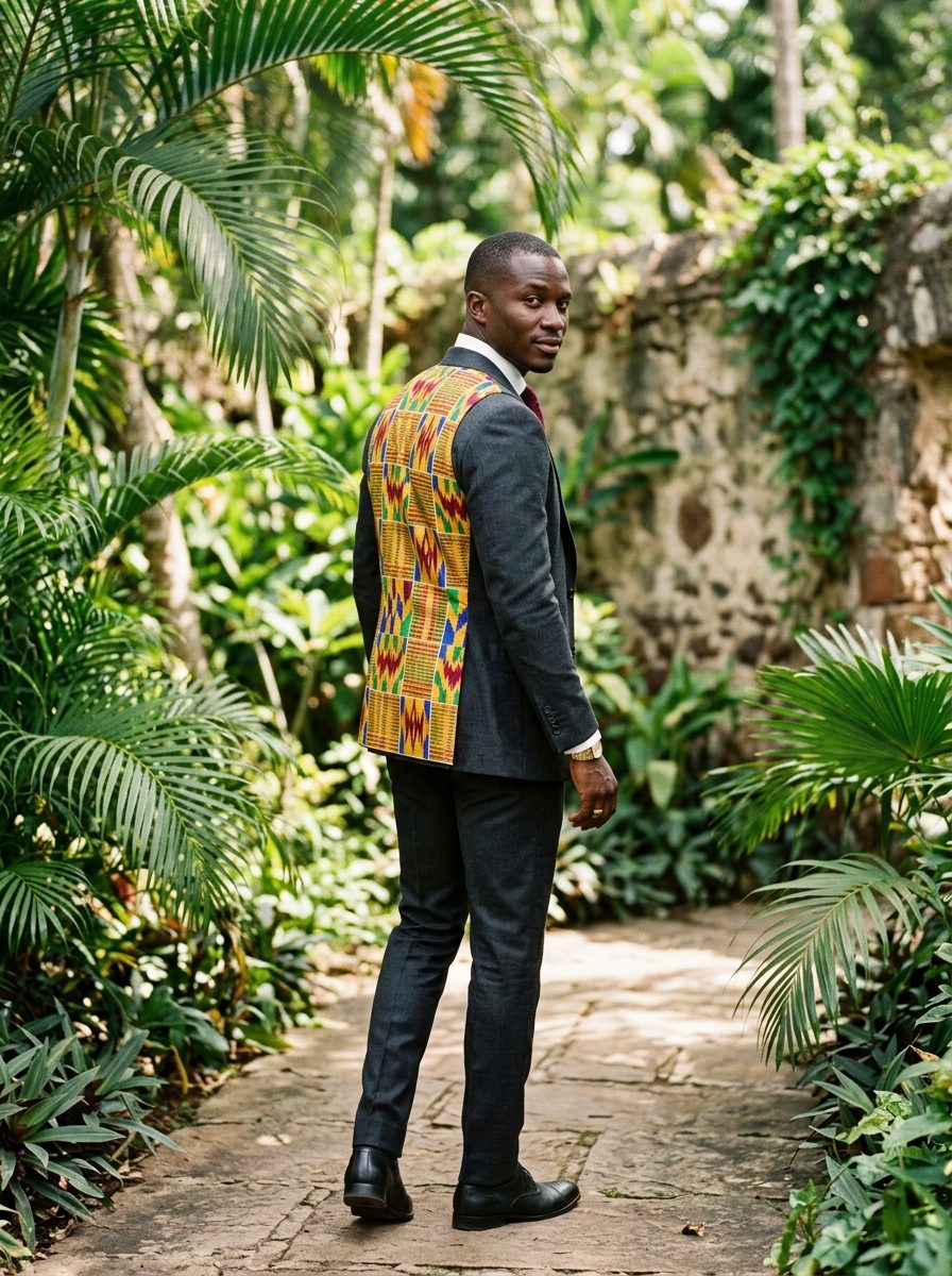 Kwaku Mensah — Bespoke suits signature work