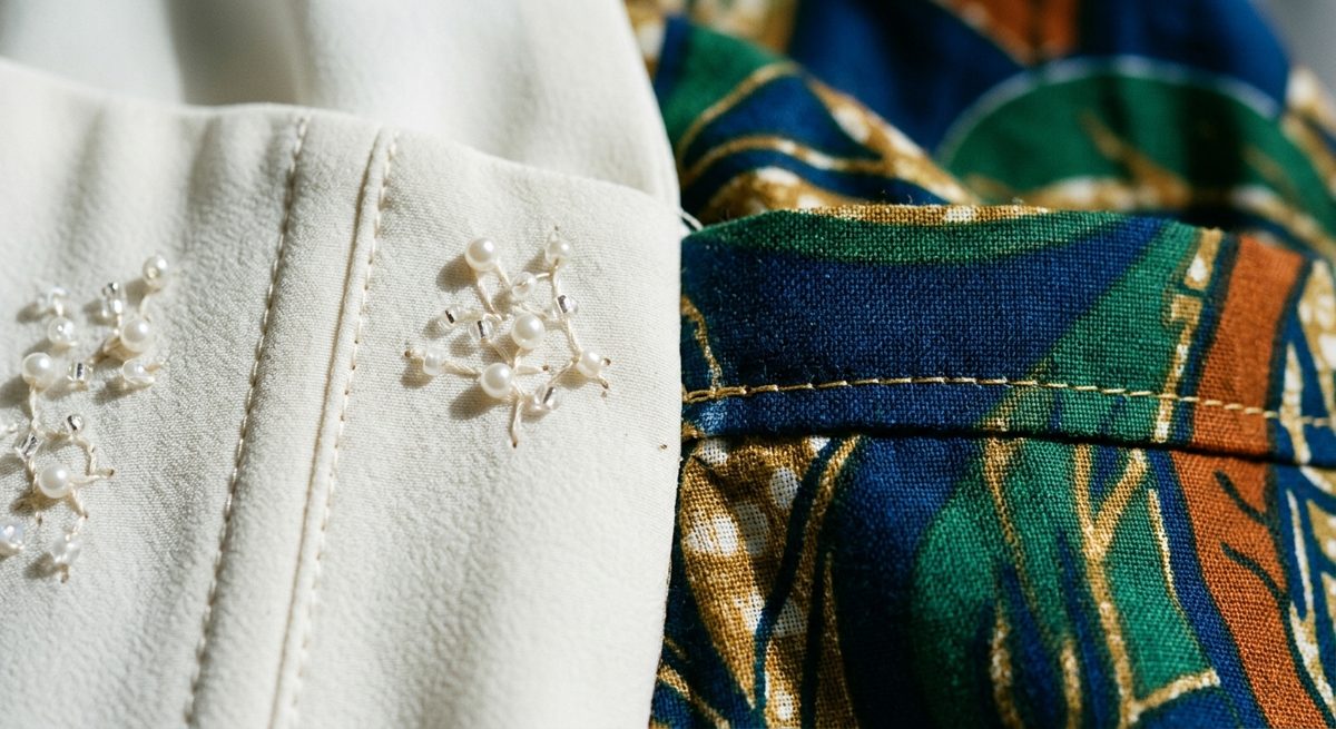 Construction detail — Karen Bridal Pair